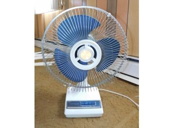 Sears 3-speed Oscillating Table Fan