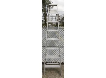 8 FT Aluminum A-frame Ladder