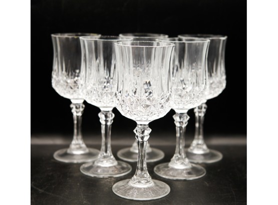 Cristal D'Arques Set Of 6 Goblets
