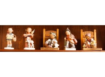 Lot Of 5 Vintage Hummel Figurines -