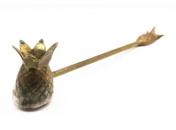 Vintage Pineapple Brass Candle Or Incense Snuffer