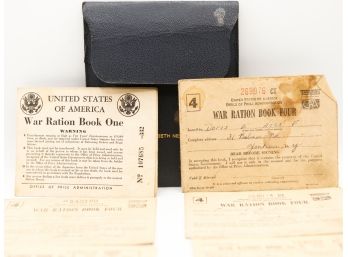 Vintage 1943 WWII World War 2 RATION BOOK No 3 With Stamps