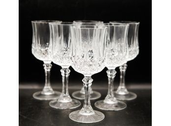 Cristal D'Arques Set Of 6 Goblets