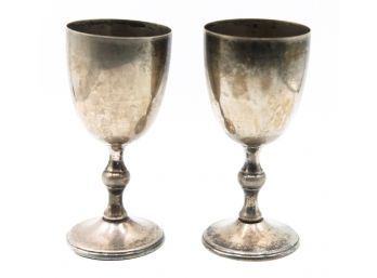 Blakinaton - Since 1965 - Silver-plated Wine Goblets