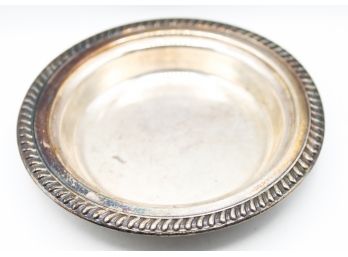 Large Serving Bowl - Silver On Copper