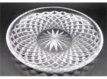 Stunning 11' Cut Glass Decorative Bowl