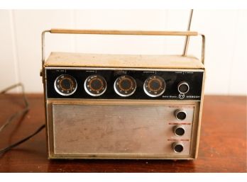 Vintage Webcor 2449 4 Band Portable Transistor Radio