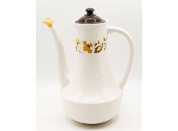 A.M. Crest Springfield - Traditional Ironstone Teapot W/ Lid