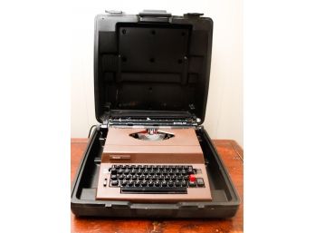 Vintage Sears Electronic Scholar Electric Portable Typewriter  - In Original Case