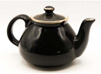 Hall - Black Ceramic Tea Pot