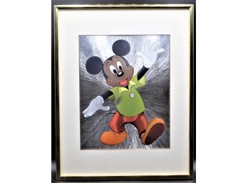Vintage Mickey Mouse Duplex Foil Print