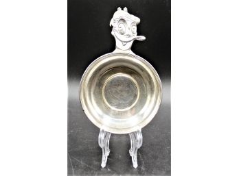 Vintage Walt Disney Productions Donald Duck Metal Bowl By Wallace Silver Plate
