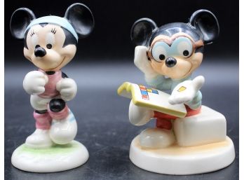 RARE Vintage GOEBEL Mickey Mouse Hummel Figurines - Two W/ Box