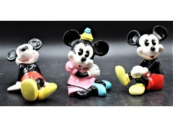 Lot Of Assorted Mickey/minnie Figurines