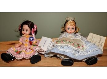 Madame Alexander's 'Miss Smarty' And 'alice In Wonderland' Dolls