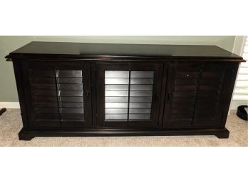 Pottery Barn Holstead Shutter Large Media Console