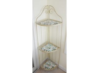 Mosaic Furniture Rack/Corner Shelf/Garden Plant Flower Stand