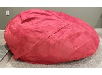 Oversized Red Bean Bag Chair