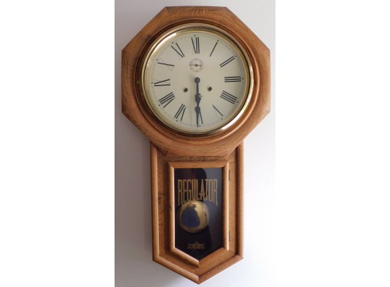 Regulator Westminster Wooden Chiming Wall Clock