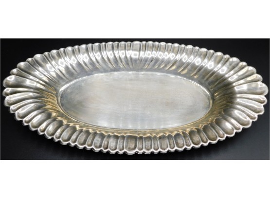 Sterling Silver Sunflower Serving Dish