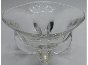 Glass Footed Candy Dish