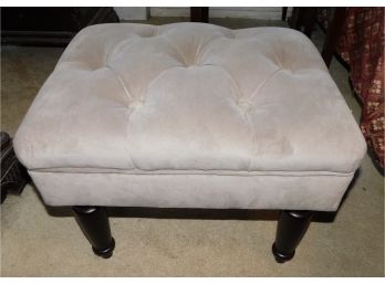 Suede Tufted Bench Seat By Skyline Imports