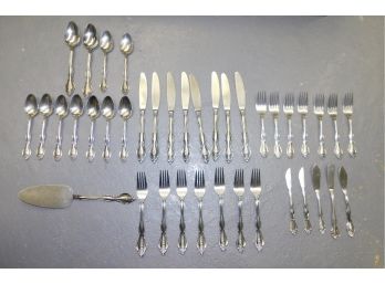 Assorted Lot Of Everbrite Stainless Steel Flatware