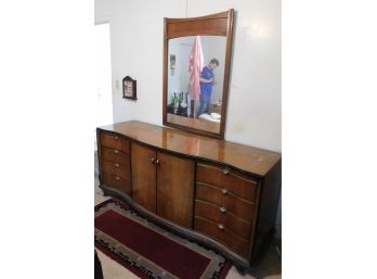 Lovely Vintage 12 Drawer Dresser With Mirror