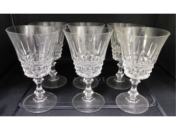 Set Of Cristal D Arques Wine Glasses