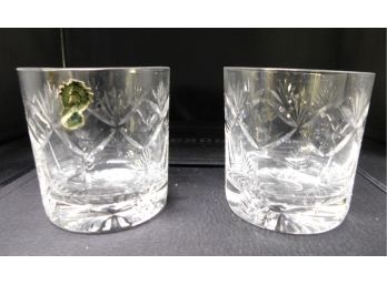 Pair Of Waterford Crystal Drinking Glassware