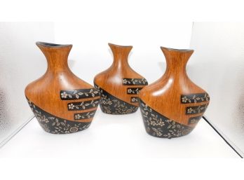Lovely Set Of Decorative Ceramic Vases