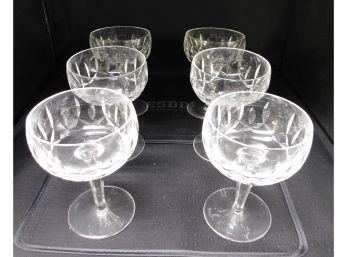 Set Of Waterford Crystal Wine Glasses