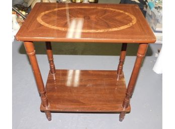 Inlaid Accent Side Table