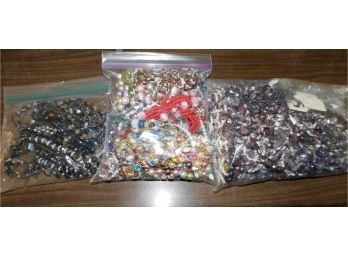 Assorted Lot Of Beaded Necklaces