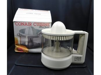 Conair Cuisine Ultra Series Citrus Juicer With Box