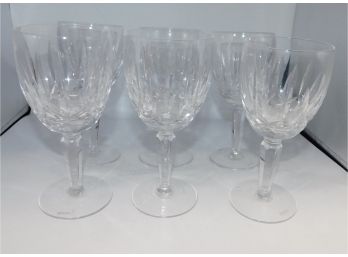Set Of Waterford Crystal Wine Glasses