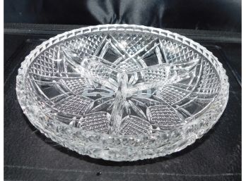 Lovely Cut Glass Sectional Candy Bowl