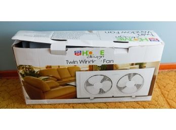 Rite Aid - Home Design - Twin Window Fan - In Original Box