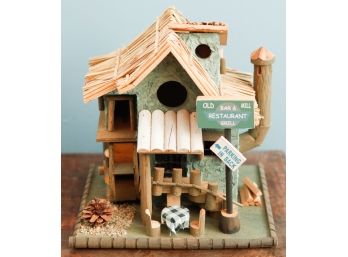 Stunning Wooden Bird House - 'old Mill' Bar And Restaurant Grill