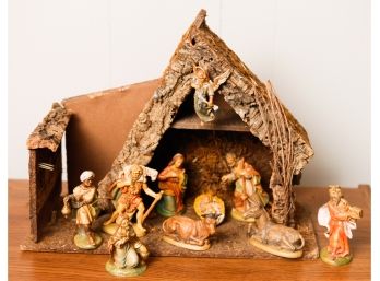 Beautiful Vintage Nativity Scene