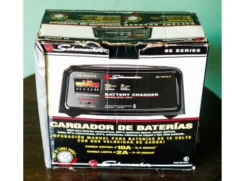 Schumacher Battery Charger, Engine Starter, Boost Maintainer, And Auto Desulfator