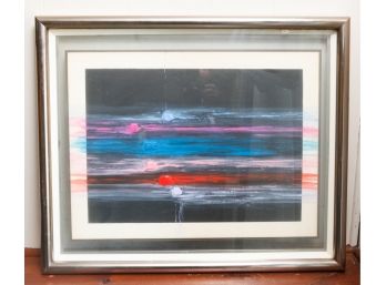 Beautiful Abstract Painting - Framed - L29.5' X H24.5'
