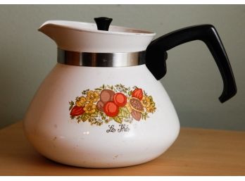 Rare - Beautiful Vintage Corning Ware 6 Cup Tea Kettle