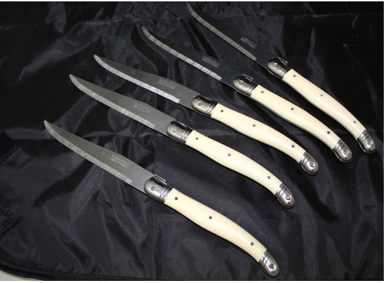 5 Laguiole Steak Knives Made In France