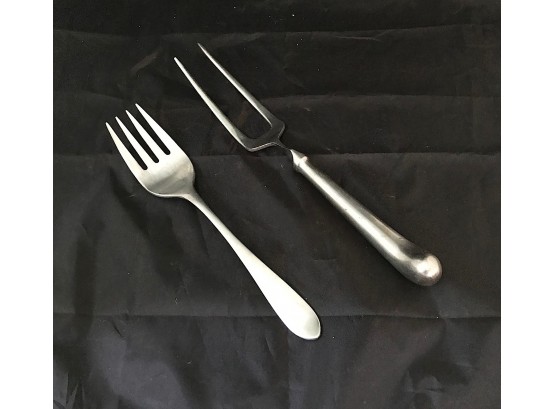 2 Vintage Serving Forks