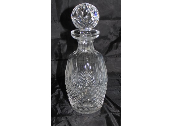 Waterford  Cut Crystal Wine Cordial Decanter Carafe Bottle Stopper