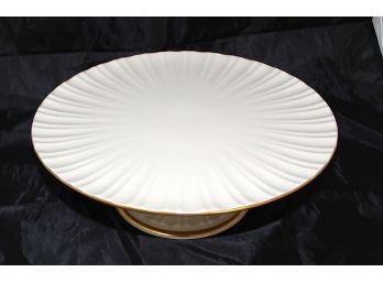 Lennox Footed Cake Plate Plaza Collection