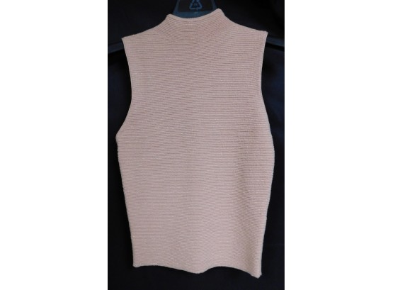 Alice And Olivia New With Tags - Rose Tan Sleeveless Sweater - Size Small
