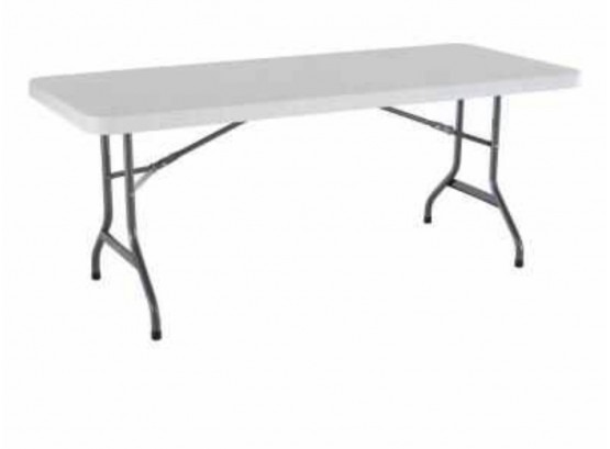 Lifetime 6 Foot White Banquet Folding Table - Model BMT20026
