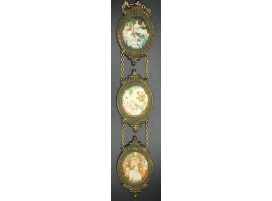 Antique Florentia Decorative Handmade Hanging Art